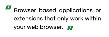 Web Apps Definition