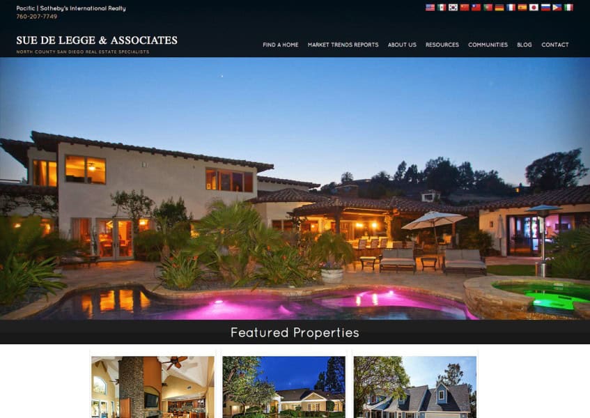Sue De Legge, Realtor