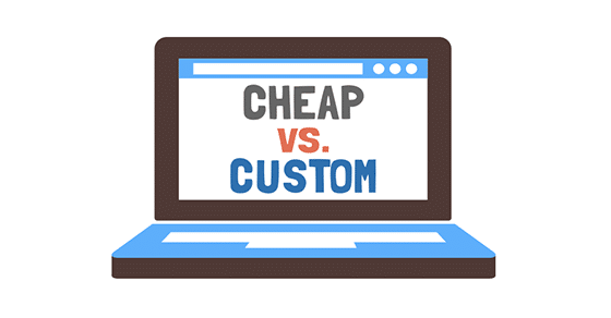 Cheap Websites vs Custom Websites