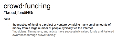 Crowdfunding Definition