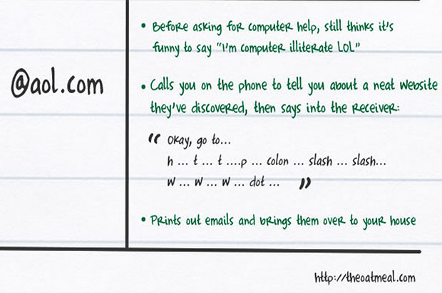 What Your AOL Email Address Says About You