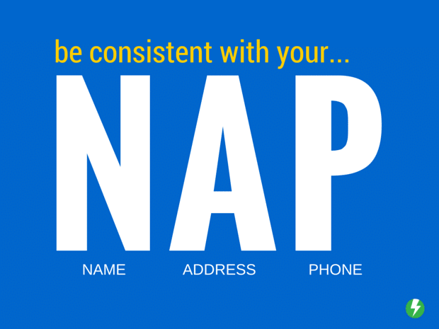 Be Consistent with Your NAP