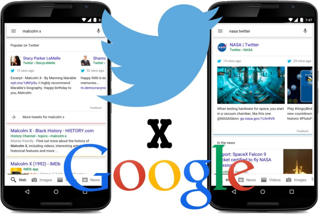Google Adds Tweets to Search Results