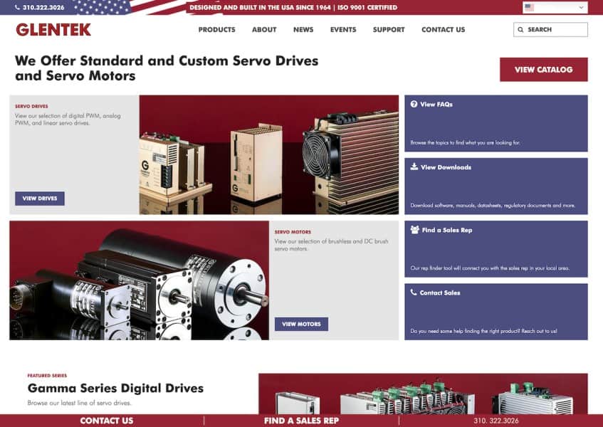 Glentek | Premium WordPress Website by imFORZA