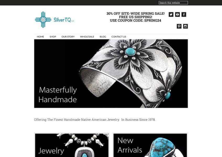 Silver & Turquoise Jewelry