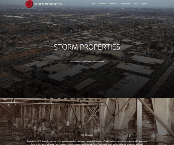 Storm Properties - Template Real Estate Website by imFORZA