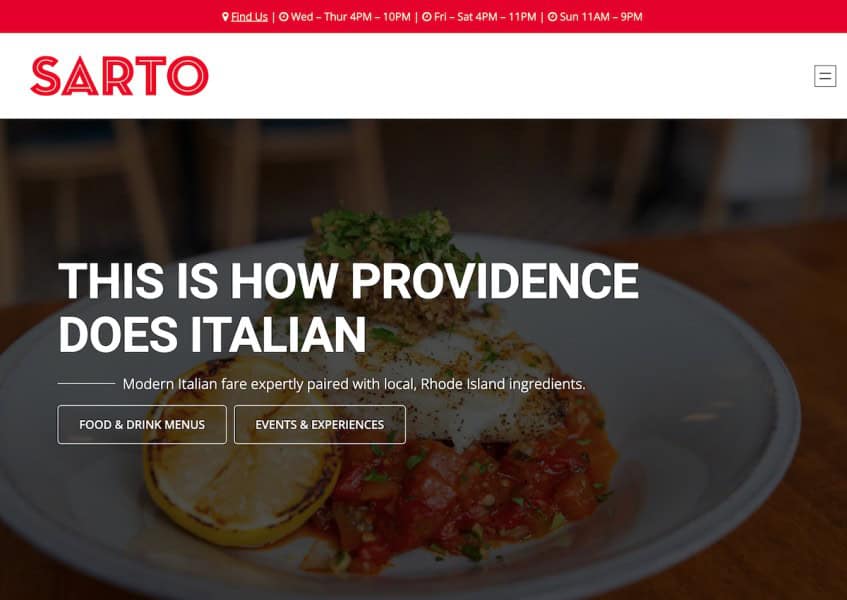SARTO Providence